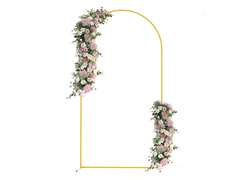 Stelaż z łukiem do balonów złoty - 100 x 200 cm - 1 szt.