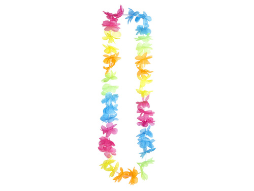 Naszyjnik girlanda hawajska wielokolorowa - 1 szt.