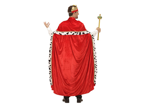 Kostium Król czerwony dla mężczyzny