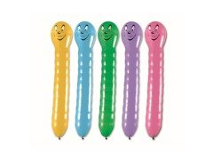 Balony kształty Dżdżownice mix kolorów - 5 szt.