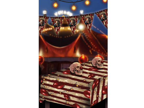 Baner flagi Straszny Klaun - 300 cm - 1 szt.