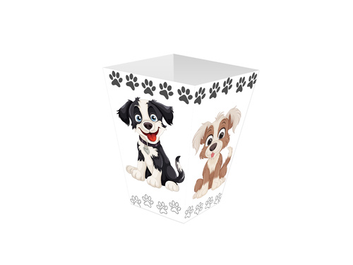 Pudełka na popcorn Pieski - 6 szt.