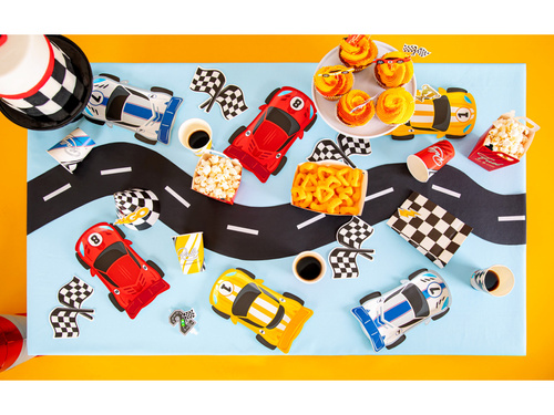 Kubeczki papierowe Wyścigówki - 270 ml - 6 szt.