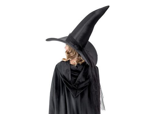 Kapelusz czarownicy na Halloween - 60 cm - 1 szt.