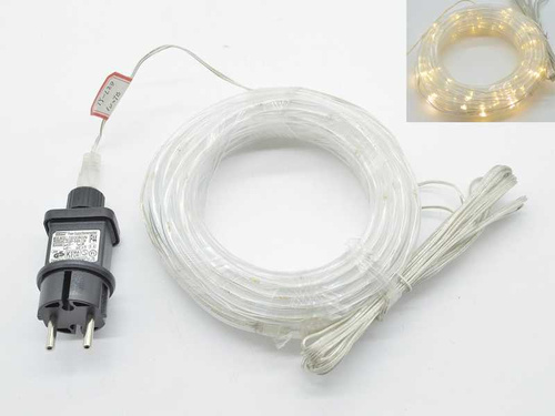 Lampki LED - białe ciepłe światło - 10 m