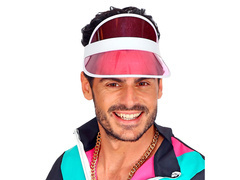 Daszek na głowę różowy - 1 szt.