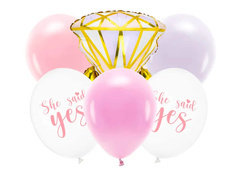 Zestaw balonów na wieczór panieński - 6 szt.