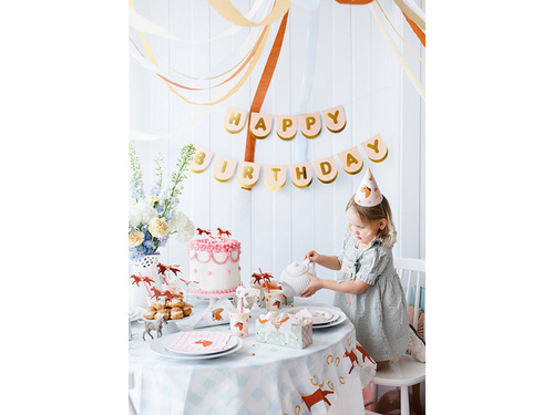 Serwetki urodzinowe Konik - 33 cm - 12 szt.