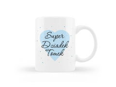 Kubek personalizowany na dzień dziadka - 330ml