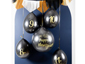 Balony lateksowe Happy New Year - 30 cm - 5 szt.