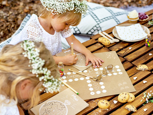 Zestaw gier dla dzieci na wesele- 1 kpl.