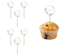 Pikery na I Komunię Świętą - 7 cm - 6 szt.