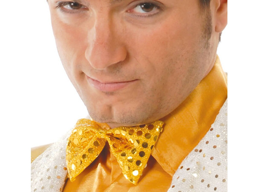 Mucha z cekinami złota - 1 szt.