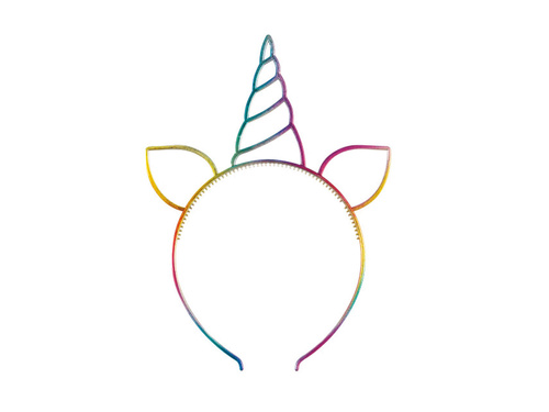 Opaska Tęczowy Jednorożec - 1 szt.