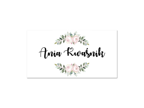 Winietki personalizowane składane - 15 szt.