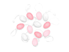 Dekoracja Wisząca Pisanki - 12 szt.