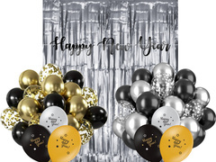 Zestaw dekoracji Happy New Year - 66 szt
