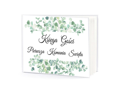 Księga gości na I Komunię Świętą - 50 kartek