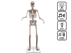 Dekoracja stojąca Szkielet XXL  - 243 cm - 1 szt.