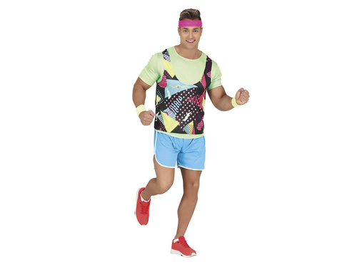 Kostium Fitness lata 80-te dla mężczyzny