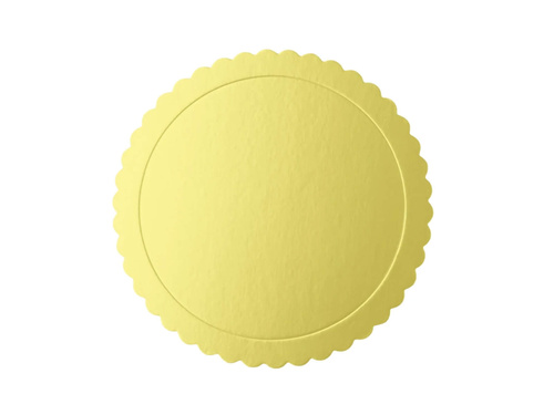 Podkład tortowy złoty - 20 cm