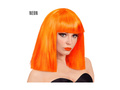 Neonowo pomarańczowa peruka Showgirl