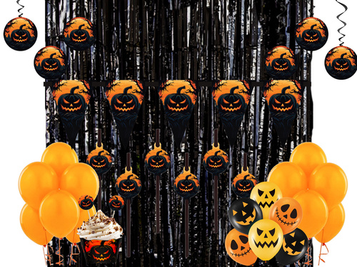 Zestaw Mroczna Dynia - 82 elementów