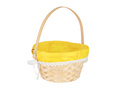 Koszyk wielkanocny Żółty - 1 szt.