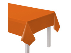 Obrus papierowy pomarańczowy - 137 x 274 cm - 1 szt.