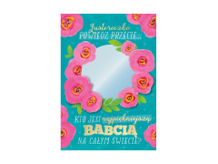 Kartka z życzeniami na Dzień Babci  - 16,6 x 11,7 cm - 1 szt.