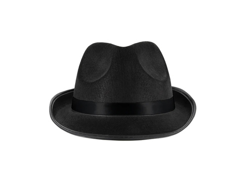 Kapelusz wieczorowy czarny - 1 szt.