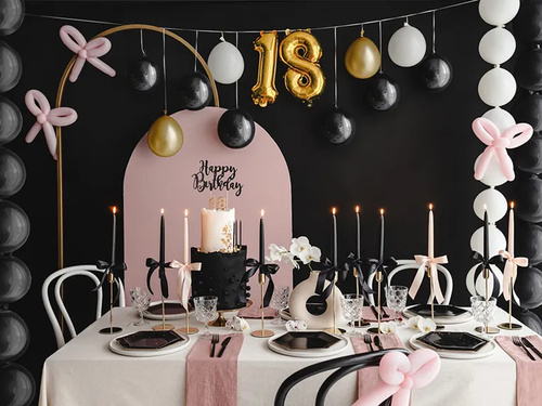 Zestaw balonów na osiemnaste urodziny - 1 komplet