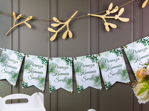 Baner flagi na Komunię Świętą - 5 m