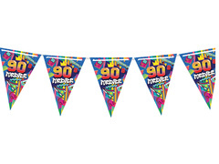Baner flagi 90's Forever - 300 cm - 1 szt.