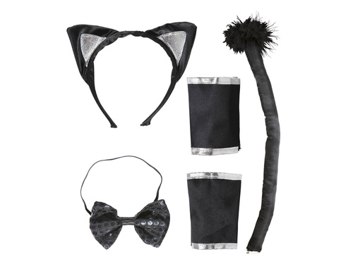 Zestaw kotek czarny - 1 kpl.