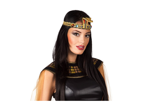 Elastyczna opaska na głowę Królowa Nilu Kleopatra