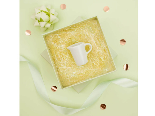 Wypełniacz do prezentów opalizujący żółty - 30 g