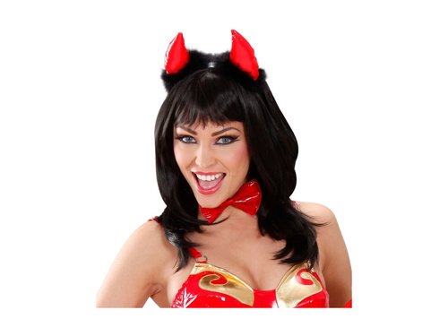 Czarna peruka Ashley