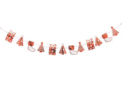 Girlanda świąteczna Prezenty - 230 cm - 1 szt.