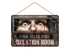 Dekoracja wisząca Izolatka Halloween - 1 szt.