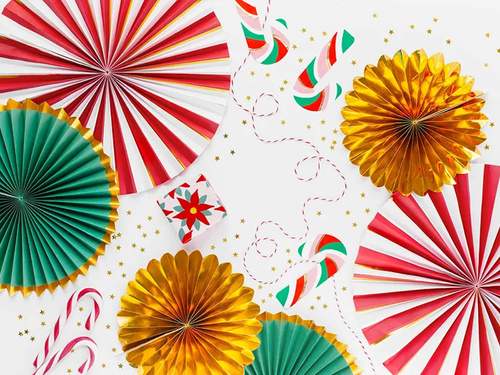 Rozetki wiszące na Boże Narodzenie - 3 szt.