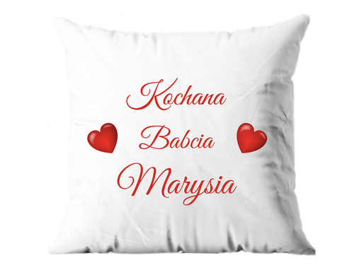 Poszewka personalizowana na dzień babci - 1 szt.
