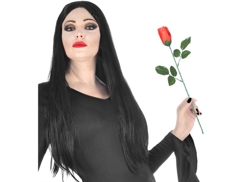 Sztuczny kwiat Róża czerwona - 44 cm - 1 szt.