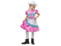 Kostium Elegancka Kowbojka dla dziewczynki - 1 szt.