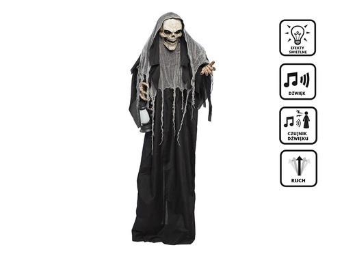 Dekoracja stojąca Ponury Żniwiarz - 180 cm - 1 szt.