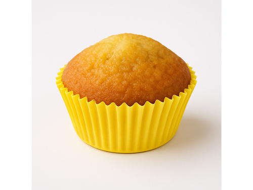 Papilotki do babeczek żółte - 50 szt.