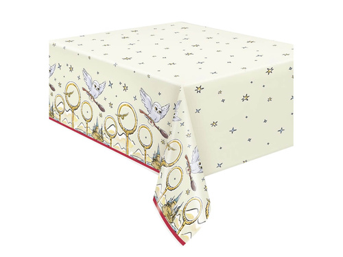 Zestaw obrus + kubeczki + talerzyki + serwetki papierowe Harry Potter - 33 szt.