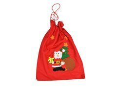 Duży worek na prezenty - 50 x 40 cm - 1 szt.