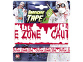Dekoracja Taśma Caution Zombie Zone - 7,2 m - 1 szt.