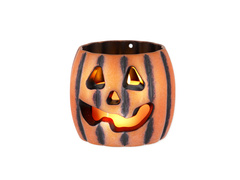 Świeca Dynia LED na Halloween - 5 cm - 1 szt.